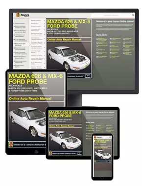 Mazda 626 (93-02), Mazda MX-6 & Ford Probe (93-97) Haynes Online Manual