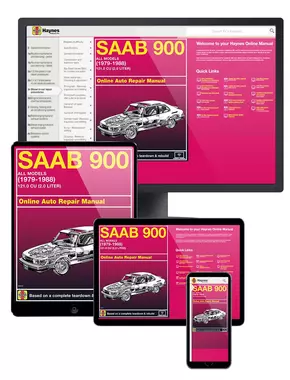 SAAB 900 Sedan & Turbo (79-88) Haynes Online Manual