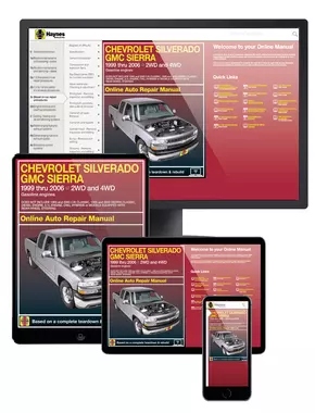 Chevy & GMC Full-size Pick-ups (99-06) Haynes Online Manual  (Includes 07 Silverado Classic, Sierra Classic & Sierra Denali Classic)