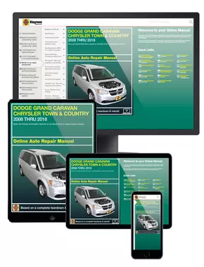 Dodge Grand Caravan, Caravan Cargo & Chrysler Town & Country (08-18) Haynes Online Manual