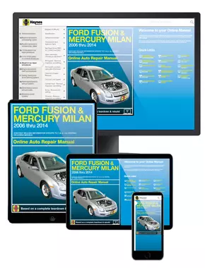 Ford Fusion and Mercury Milan (06-14) Haynes Online Manual