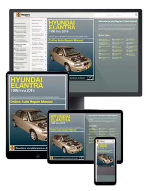 Hyundai Elantra (1996-2019) Haynes Online Manual
