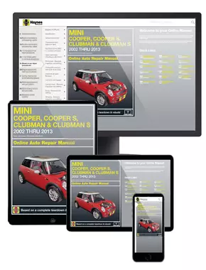 Mini Cooper, Cooper S, Clubman & Clubman S (02-13) Haynes Online Manual