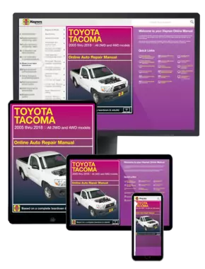 Toyota Tacoma 2WD and 4WD 2005-2018 Haynes Online Manual 