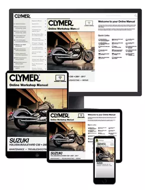 Suzuki Volusia (01-04) & Boulevard C50 (05-17) Clymer Online Repair Manual
