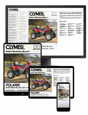 Polaris 400, 450 & 500 Sportsman ATV (1996-2013) Service Repair Manual Online Manual