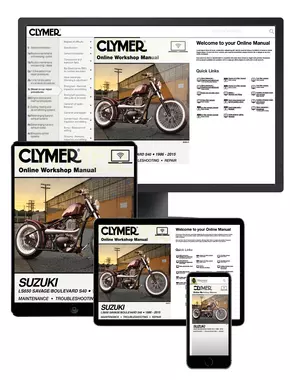 Suzuki LS650 Savage Boulevard S40 Motorcycle (1986-2015) Clymer Online Manual