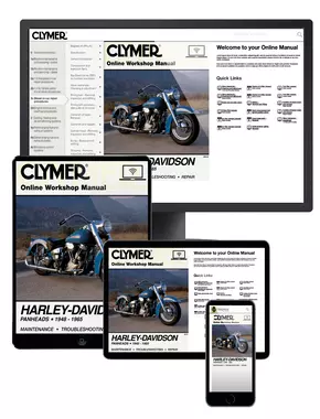 Harley-Davidson Panhead Motorcycle (1948-1965) Clymer Online Manual