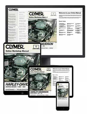 Harley-Davidson Shovelhead Motorcycle (1966-1984) Clymer Online Manual
