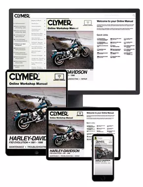Harley-Davidson FXD Evolution Motorcycle (1991-1998) Clymer Online Manual