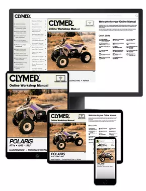 Polaris ATVS,1985-1995 Clymer Online Manual