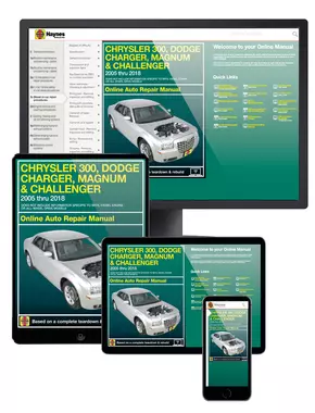 Chrysler 300 (05-18), Dodge Charger (06-18), Dodge Challenger (08-18), & Magnum (05-08) Haynes Online Manual
