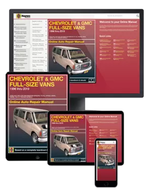Chevrolet Express & GMC Savana Full-size Gasoline Engine Model Vans (96-19) Haynes Online Manual 