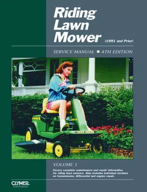 Proseries Riding Lawn Mower Service Repair Manual Volume 1 