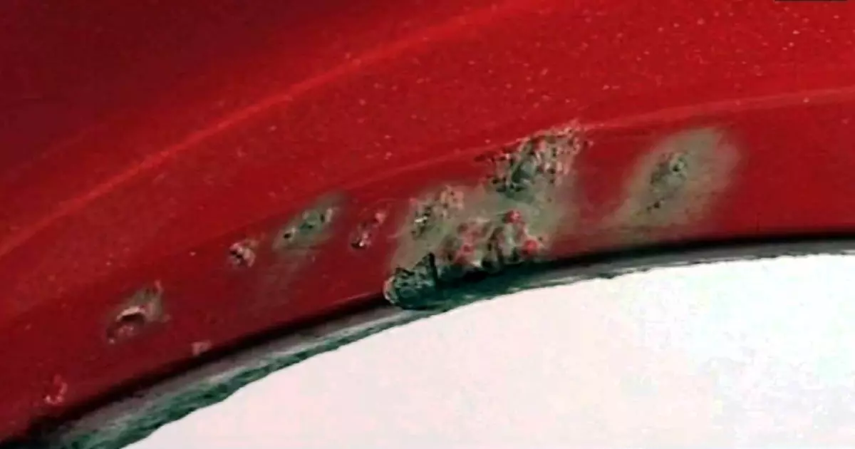 Basic Body Work Repairing Rust Damage With Fiberglass Gel