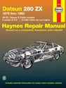 Datsun 280ZX (79-83) Haynes Repair Manual