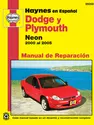 Dodge & Plymouth Neon (00-05) Haynes Repair Manual (edición española)