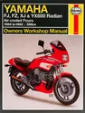 Yamaha FJ, FZ, XJ & YX600 Radian Fours (84-90) Haynes Repair Manual